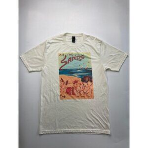 Perfect Tri District Women's S Off White On The Sands Graphic T-Shirt